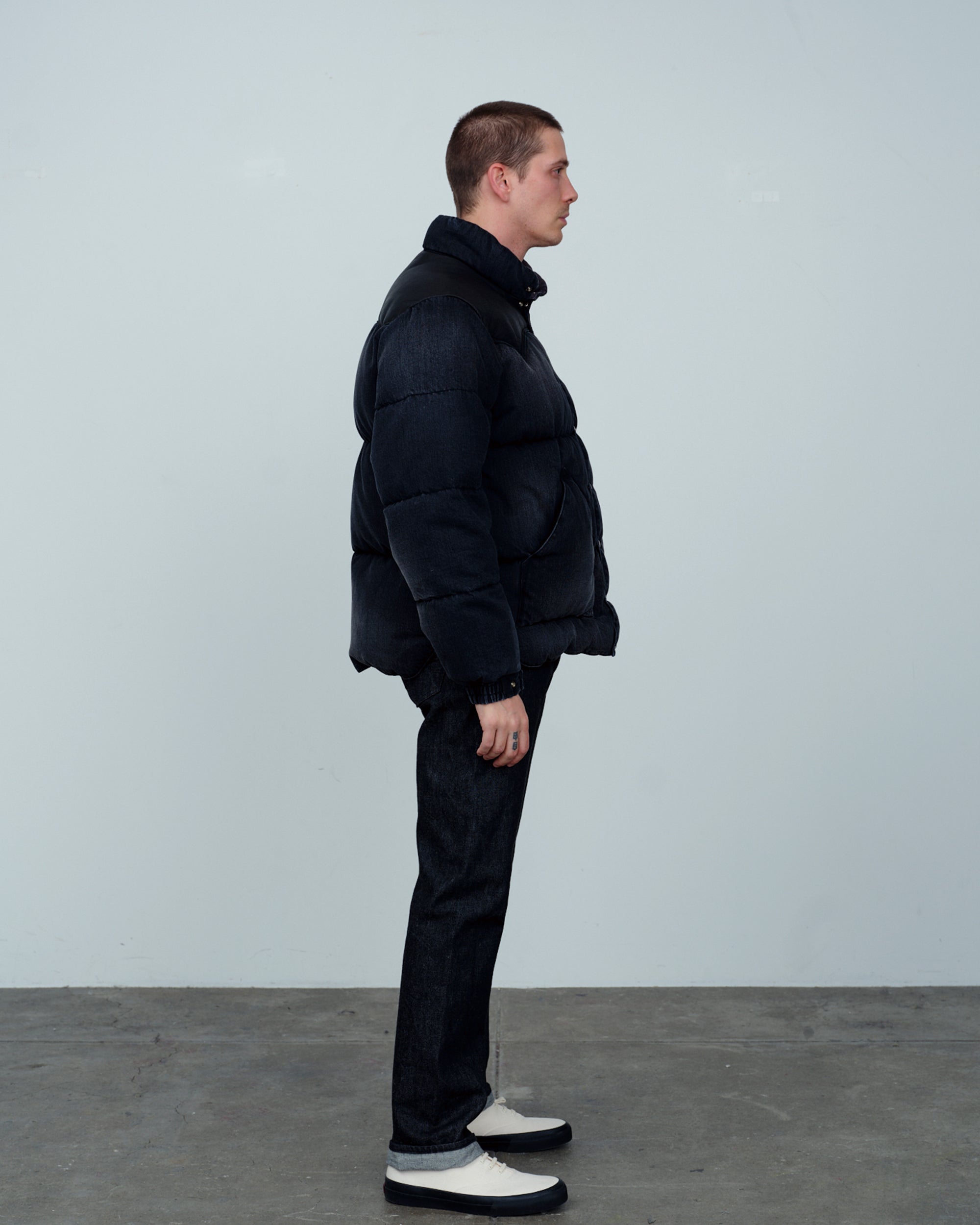 Down Jacket Denim
