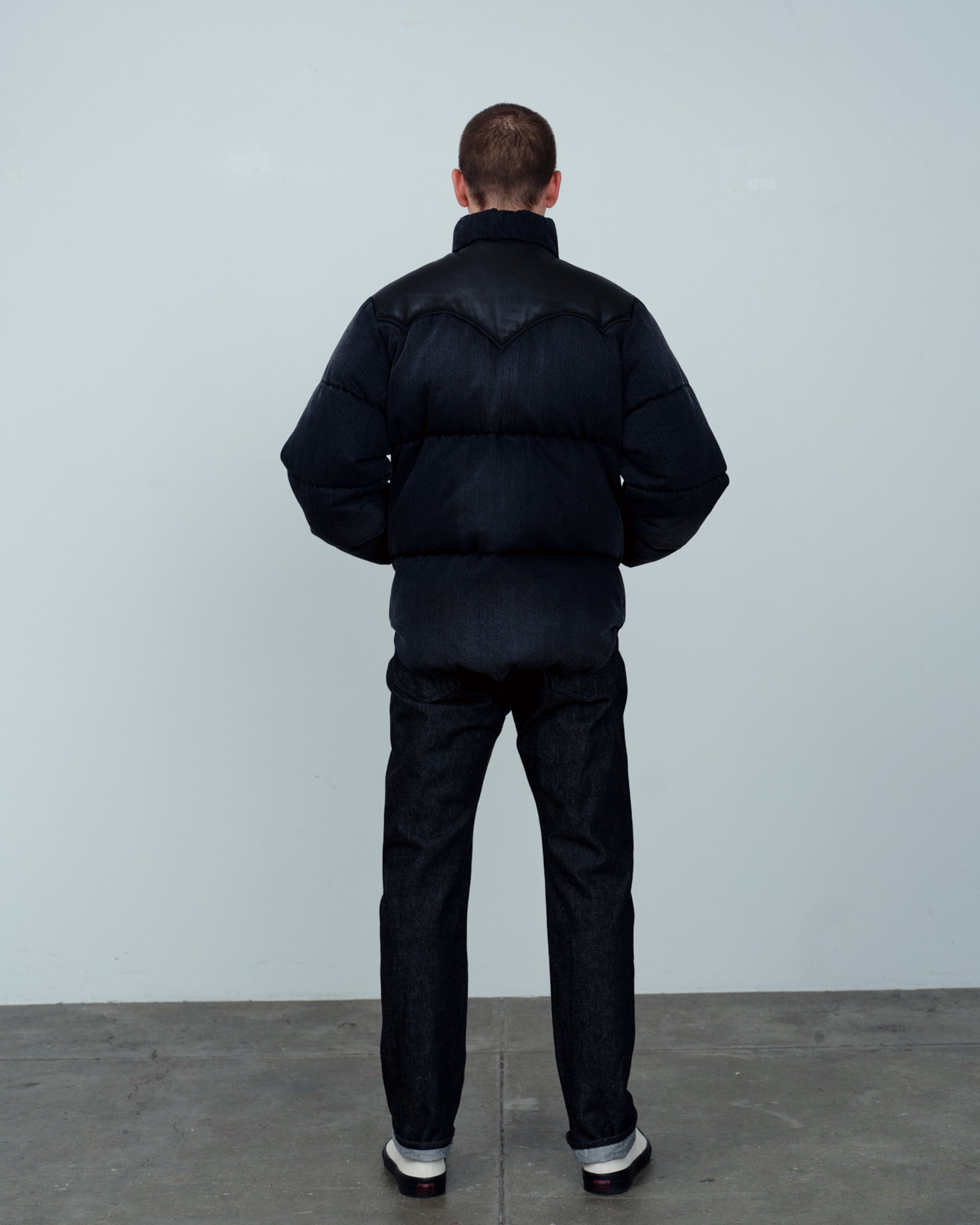 Down Jacket Denim