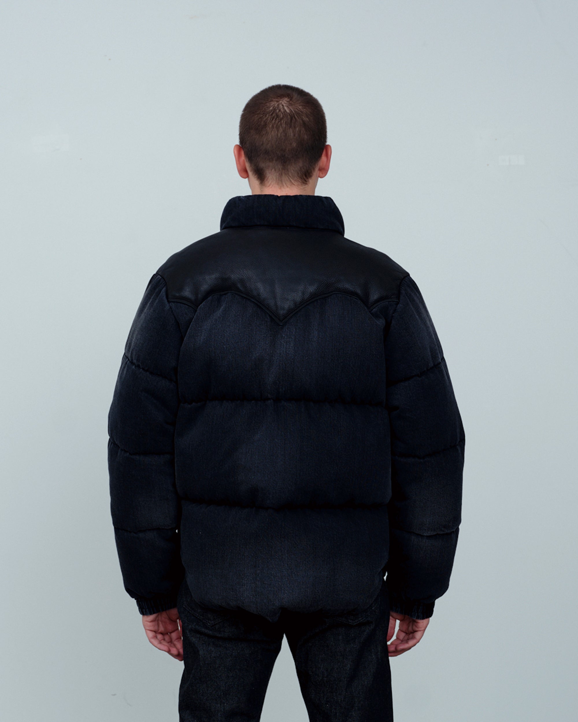 Down Jacket Denim