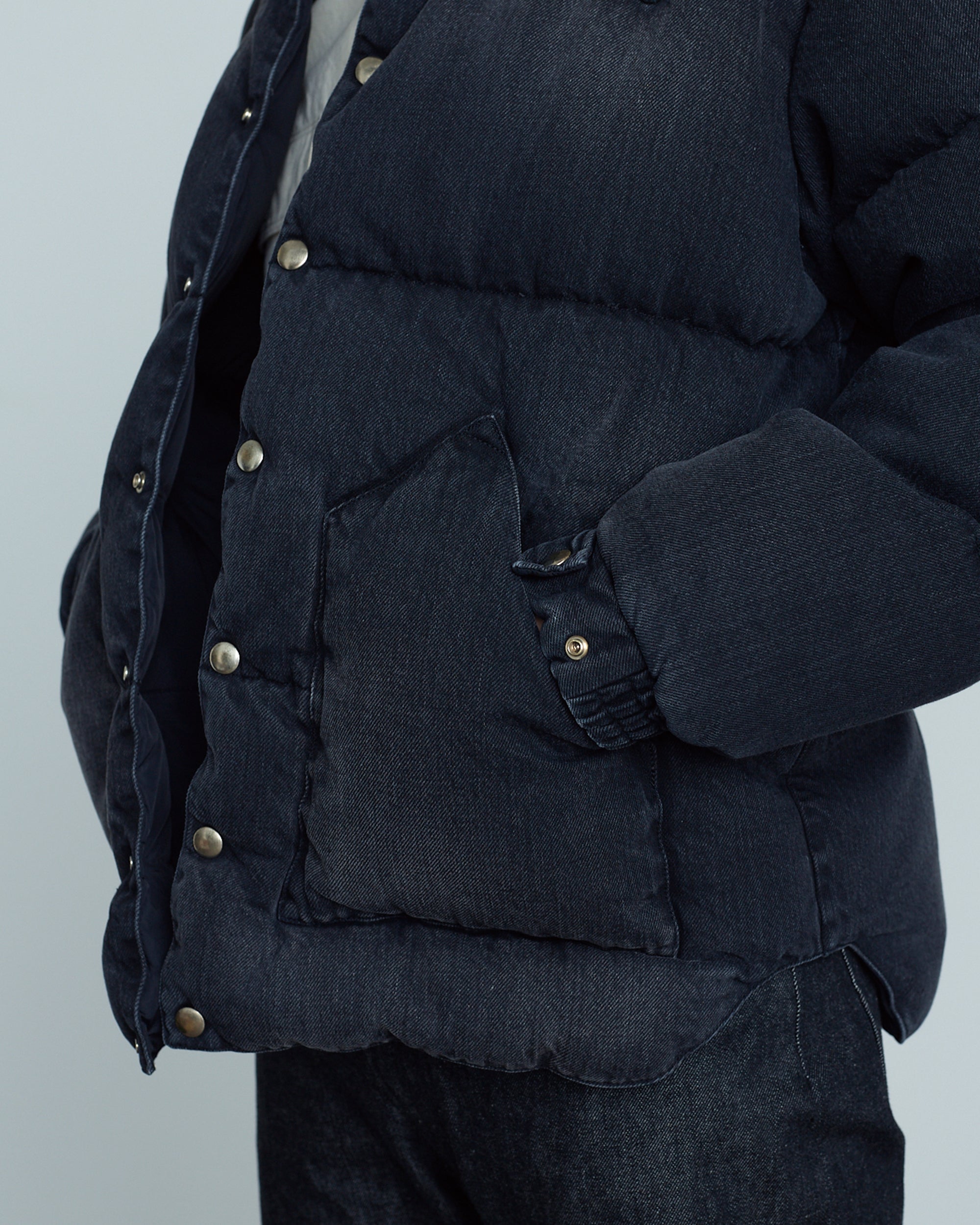 Down Jacket Denim