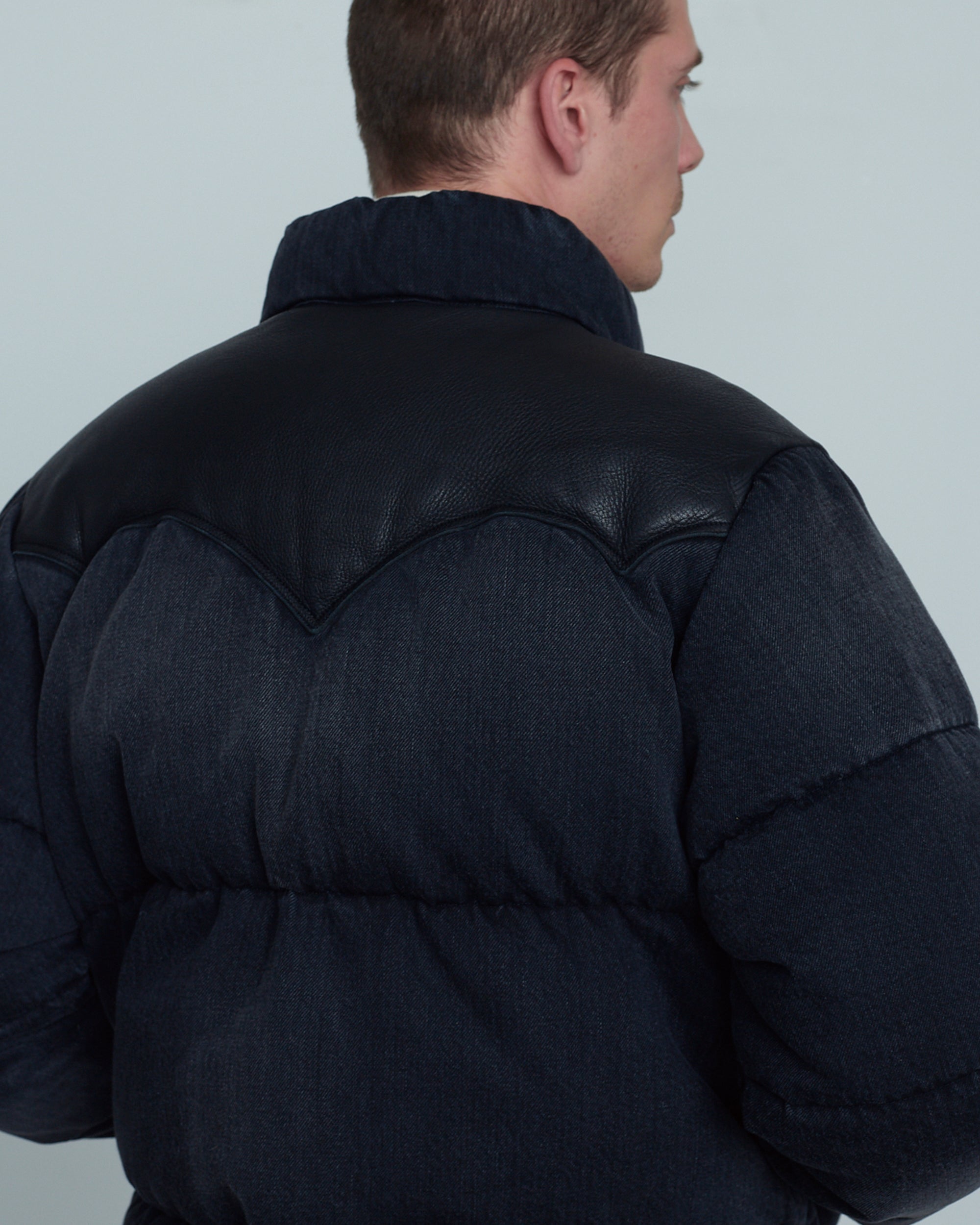 Down Jacket Denim