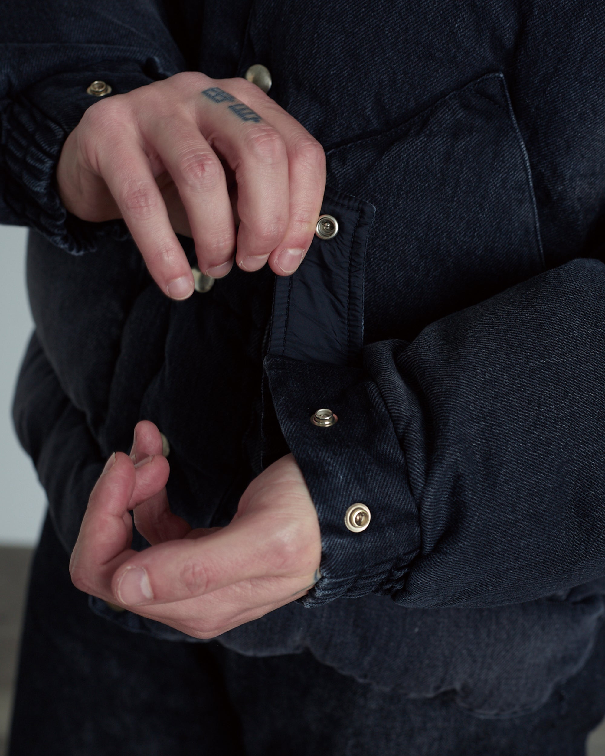 Down Jacket Denim