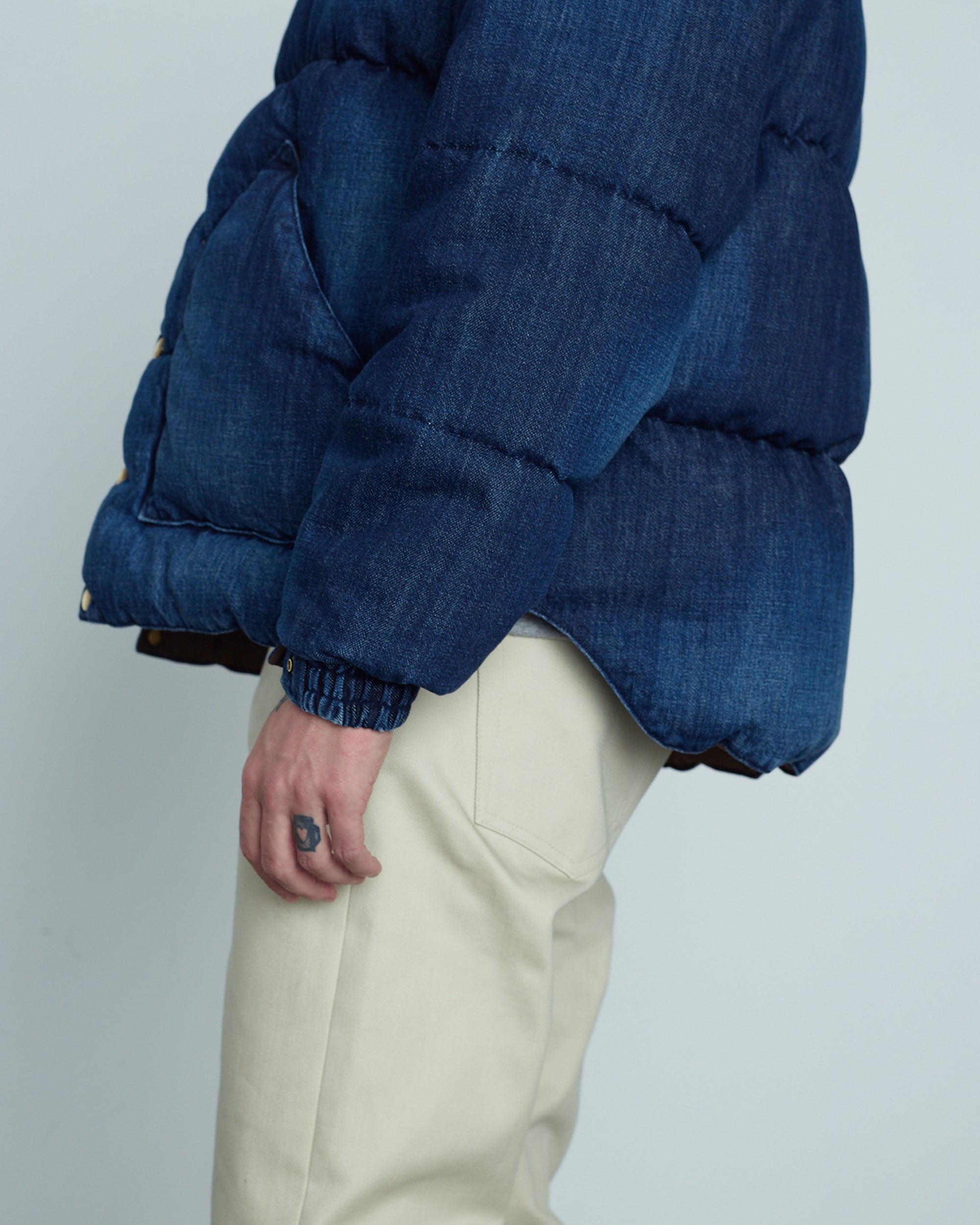 Down Jacket Denim