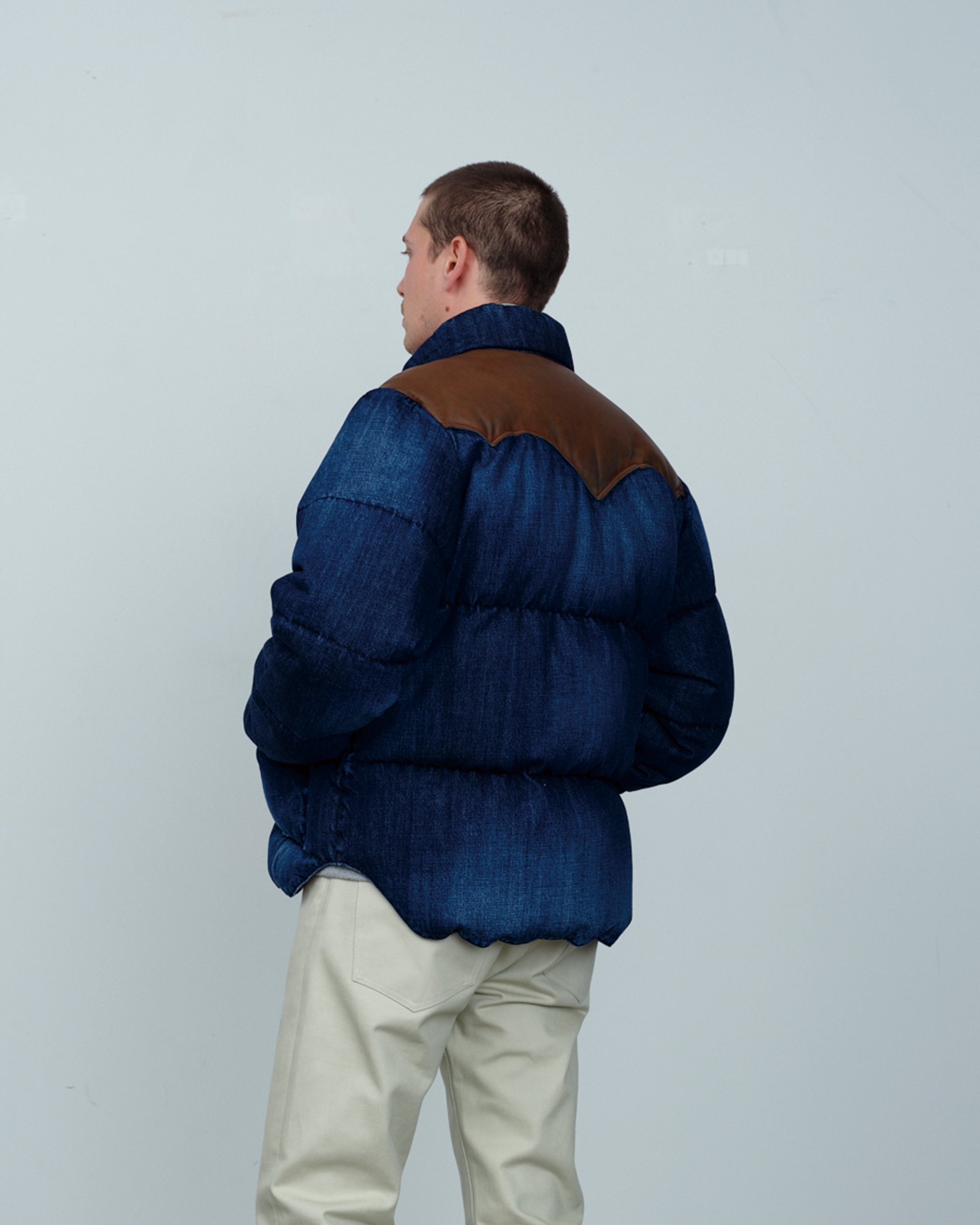 Down Jacket Denim