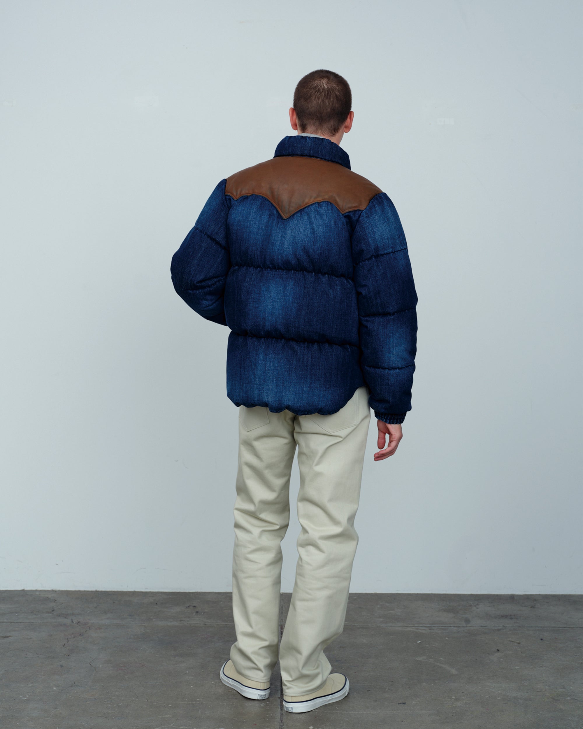 Down Jacket Denim