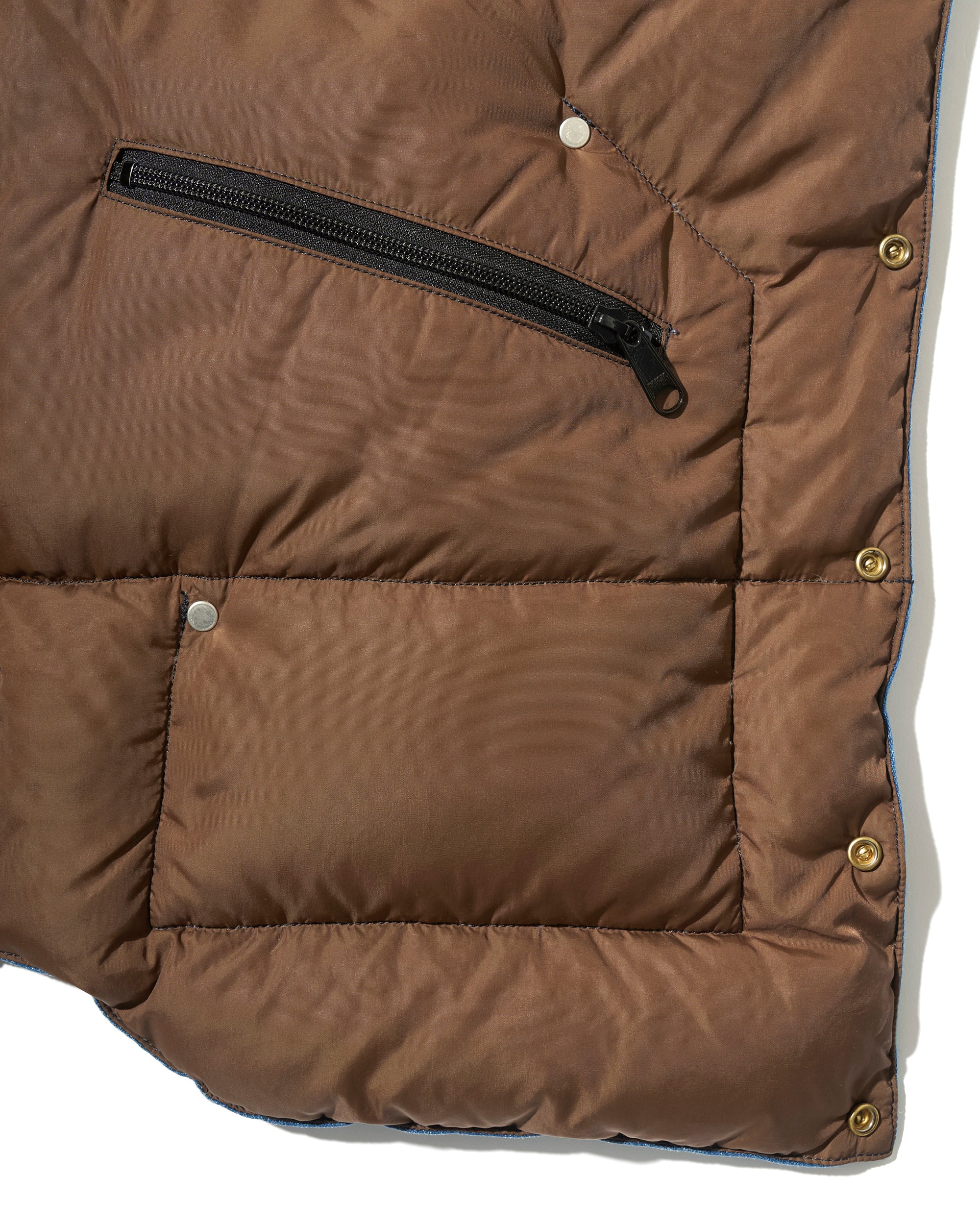 Down Vest Denim