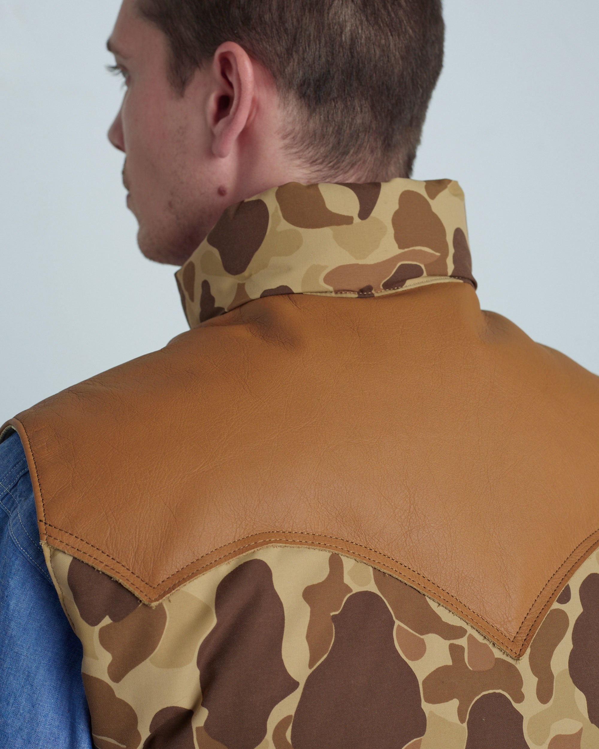 Down Vest Hunter Camo