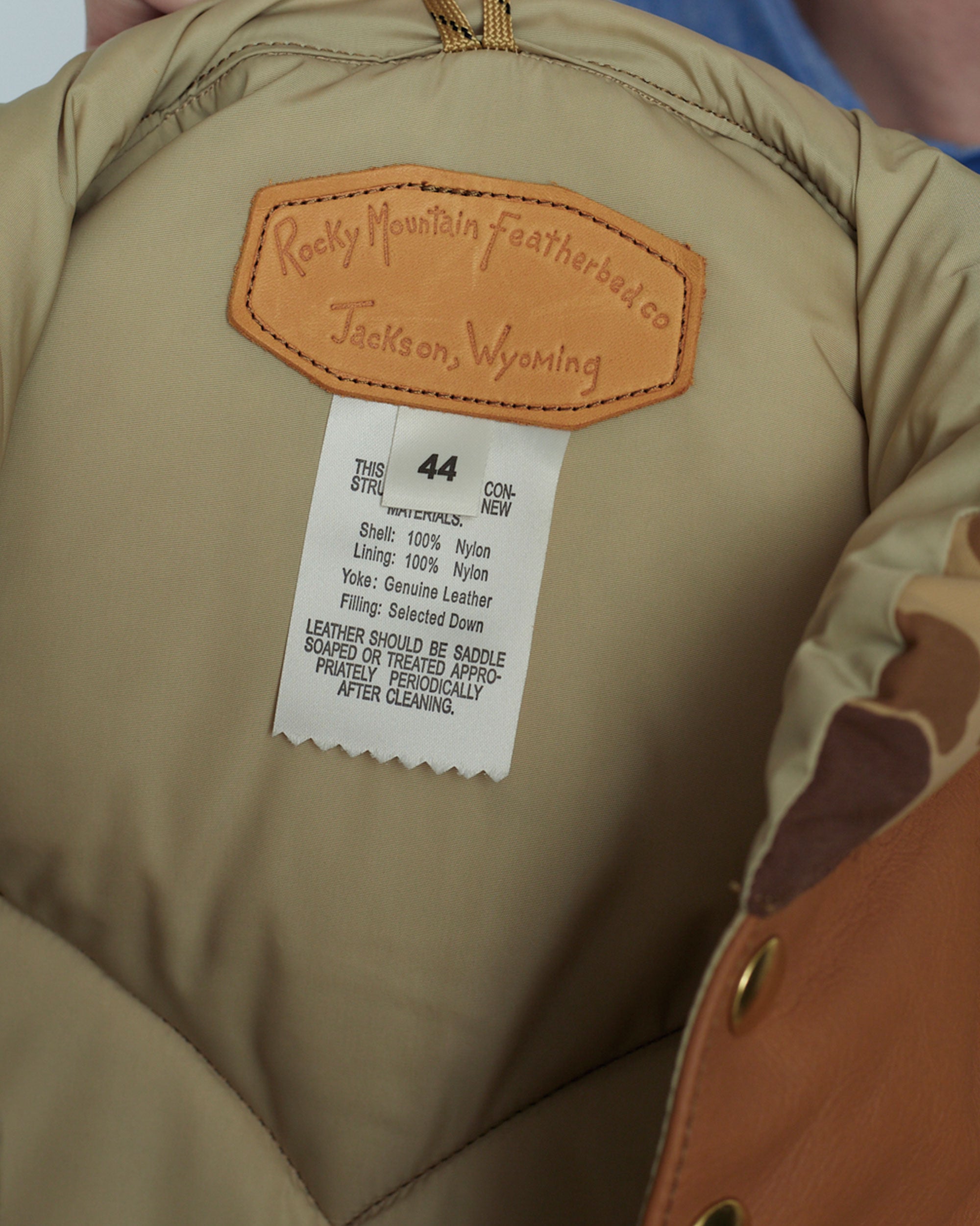 Down Vest Hunter Camo