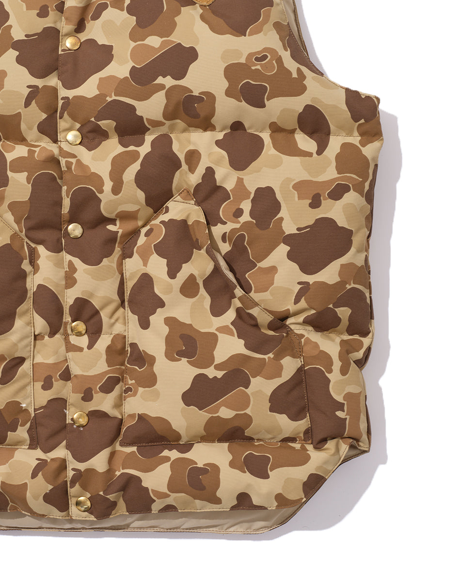 Down Vest Hunter Camo