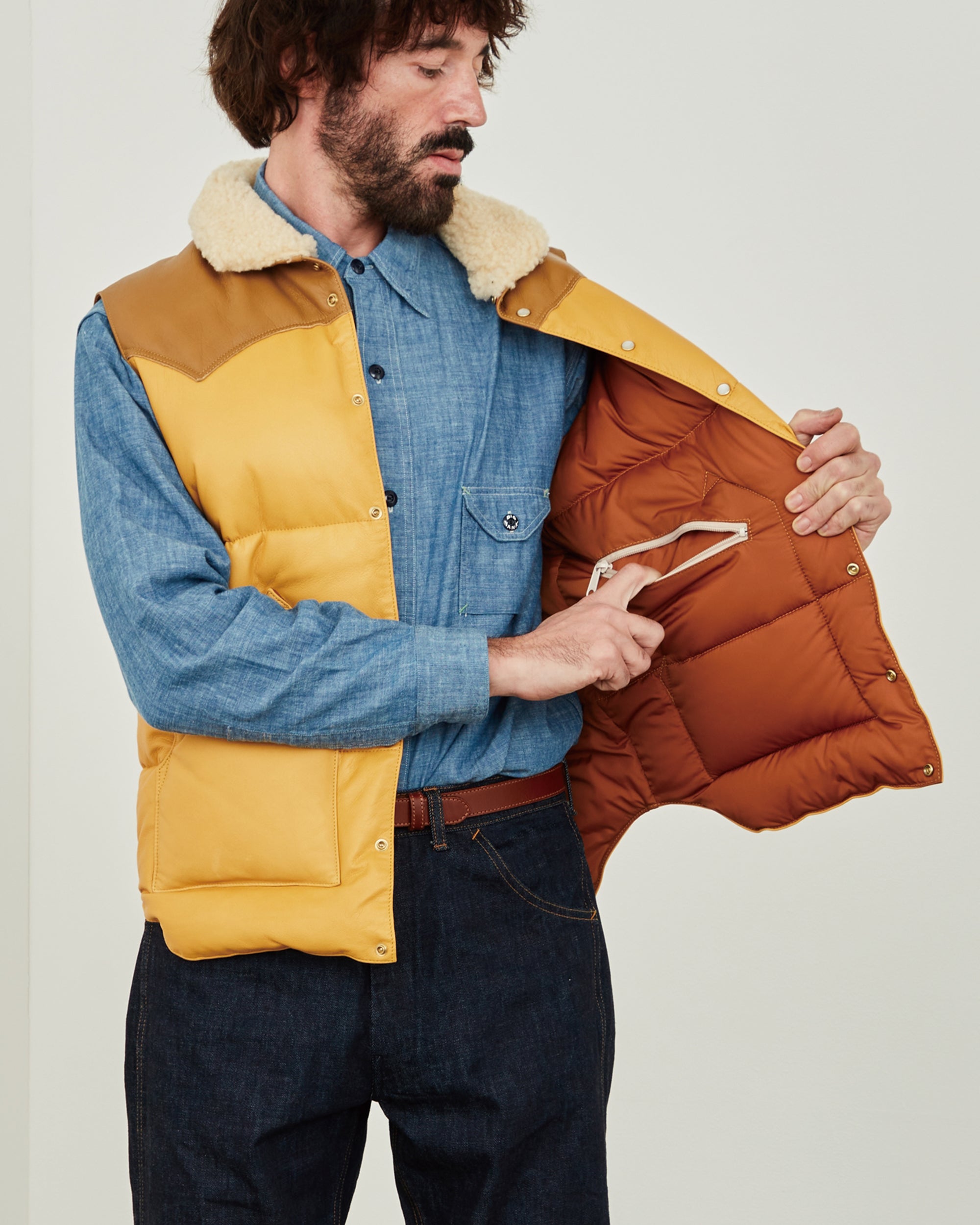 Leather Christy Vest