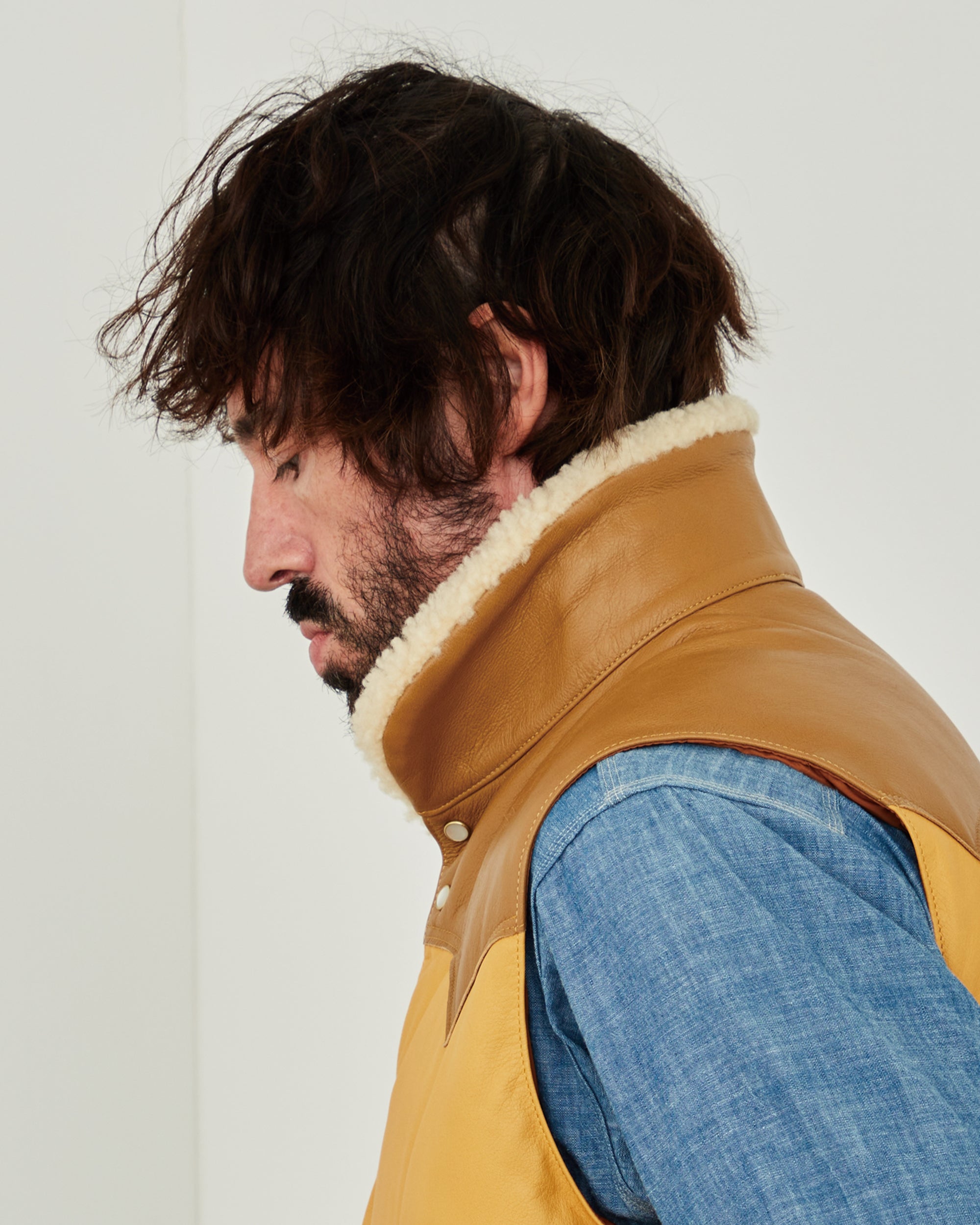 Leather Christy Vest