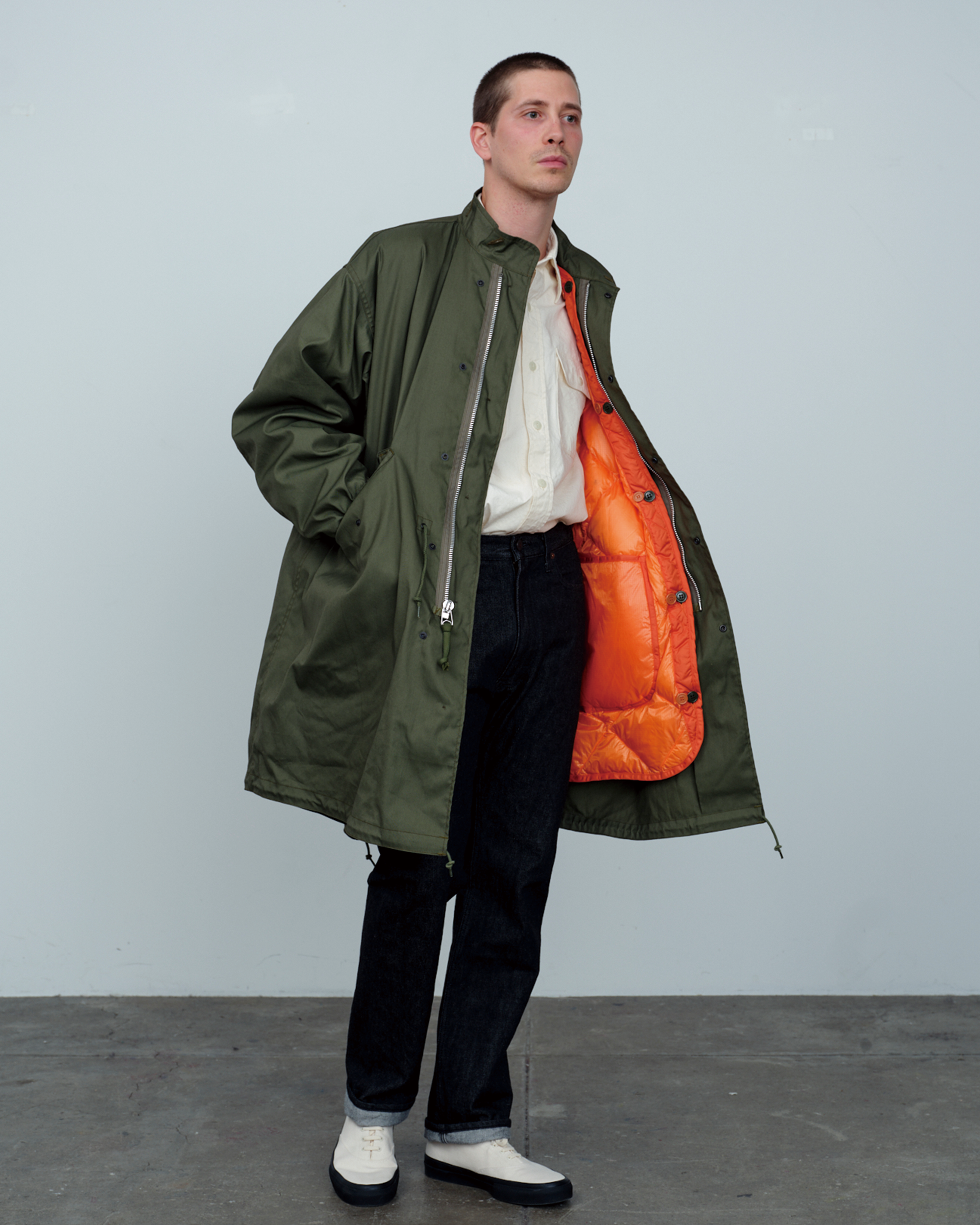 M65 Fishtail VTG Poplin With Liner