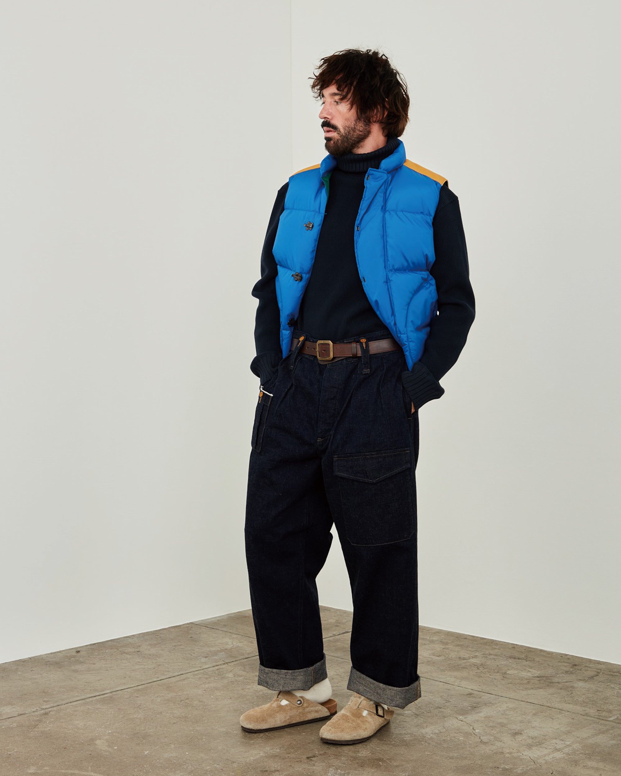 Nigel Cabourn Down Vest Clip