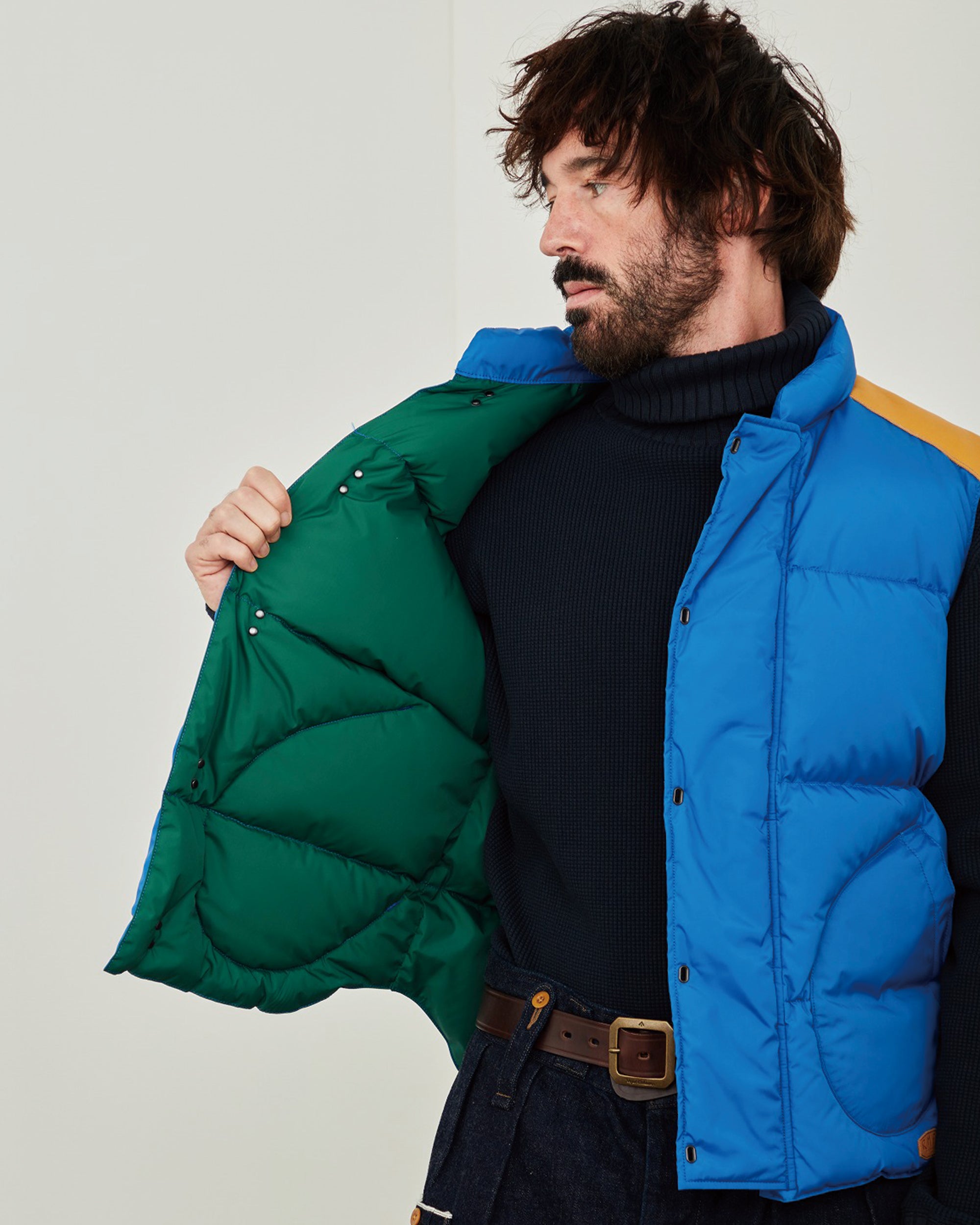 Nigel Cabourn Down Vest Clip