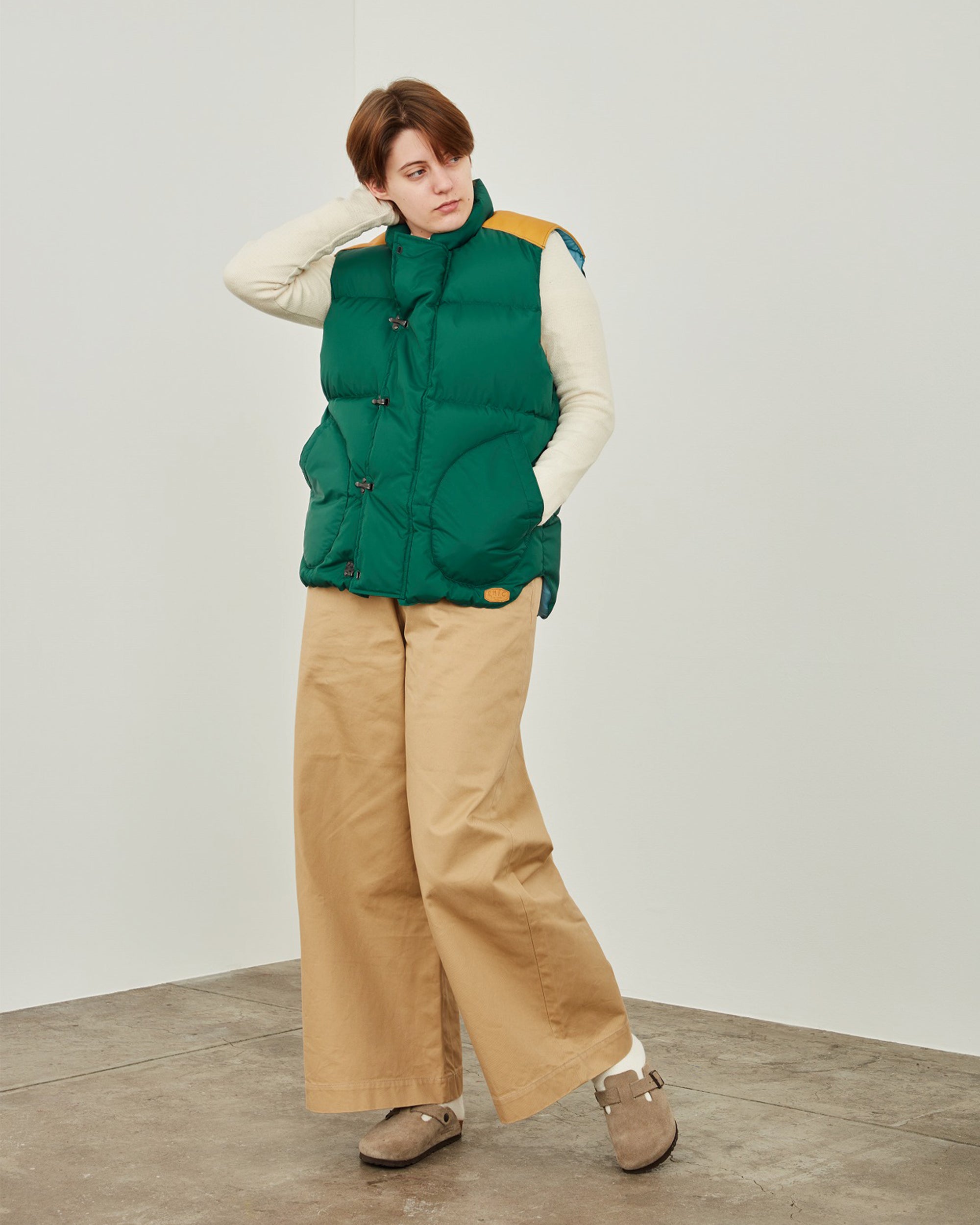 Nigel Cabourn Down Vest Clip