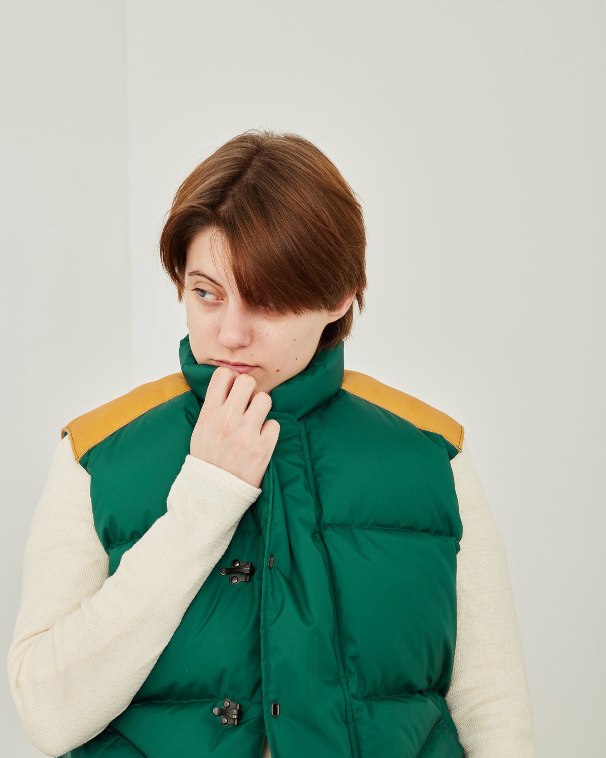 Nigel Cabourn Down Vest Clip