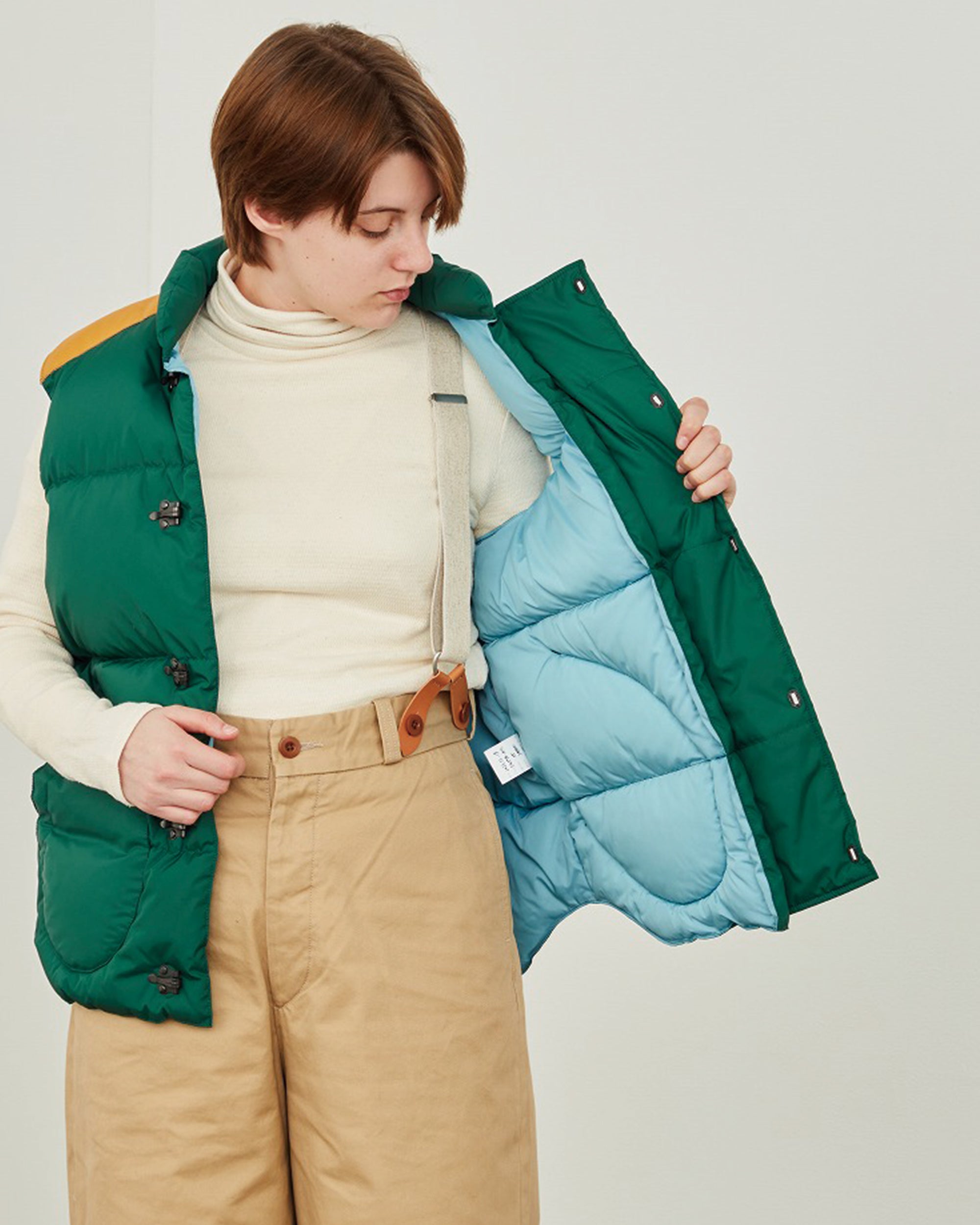 Nigel Cabourn Down Vest Clip