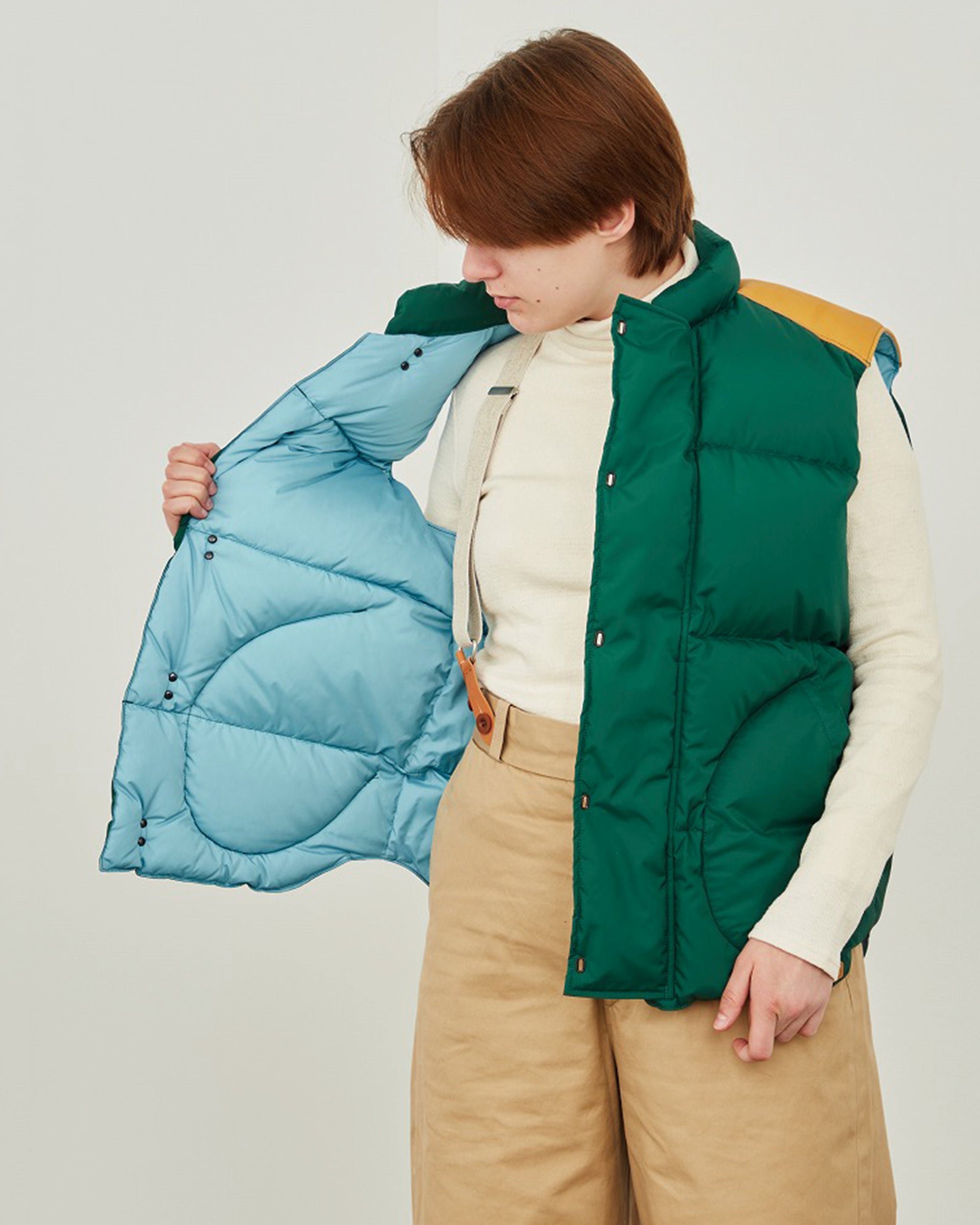 Nigel Cabourn Down Vest Clip