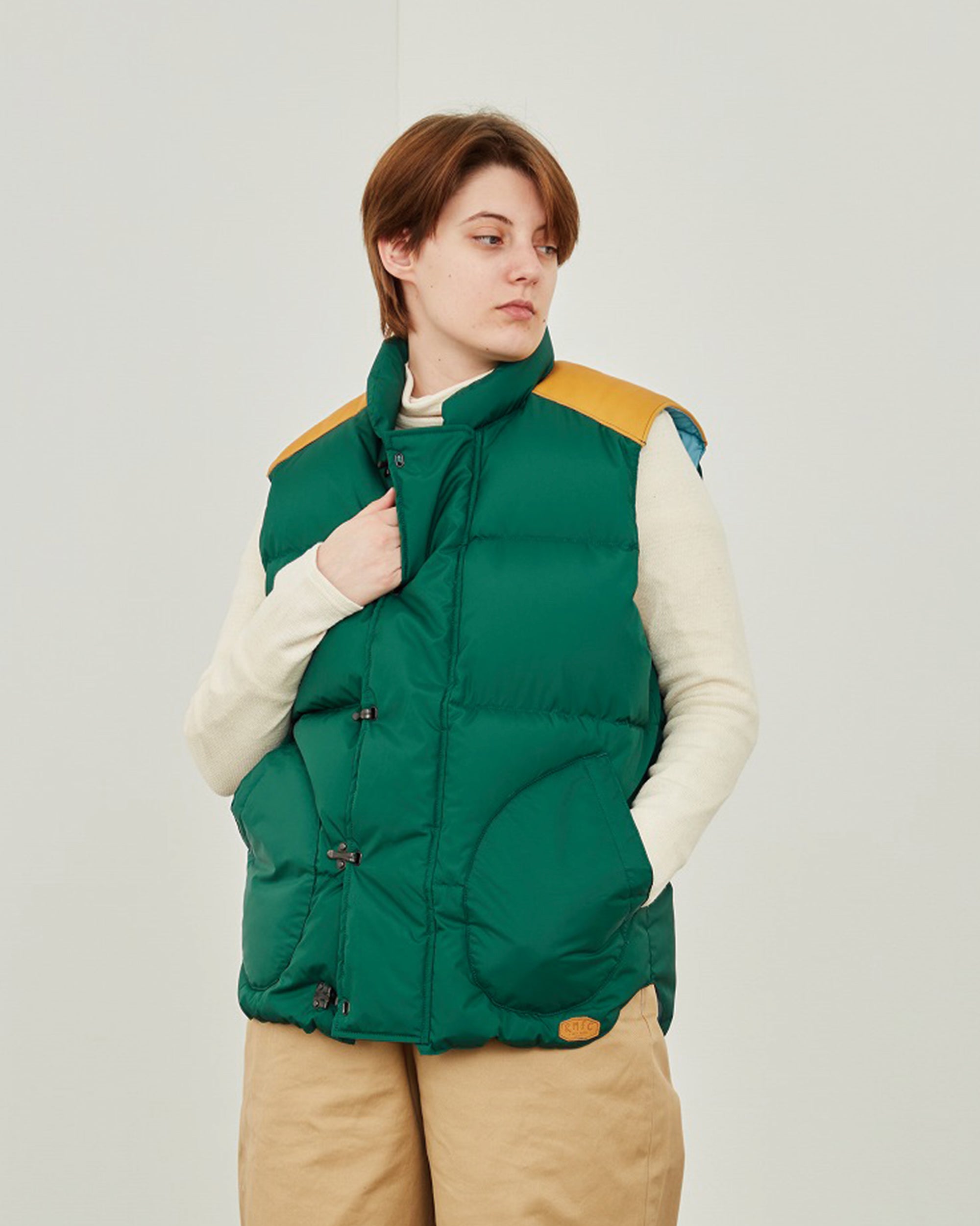 Nigel Cabourn Down Vest Clip