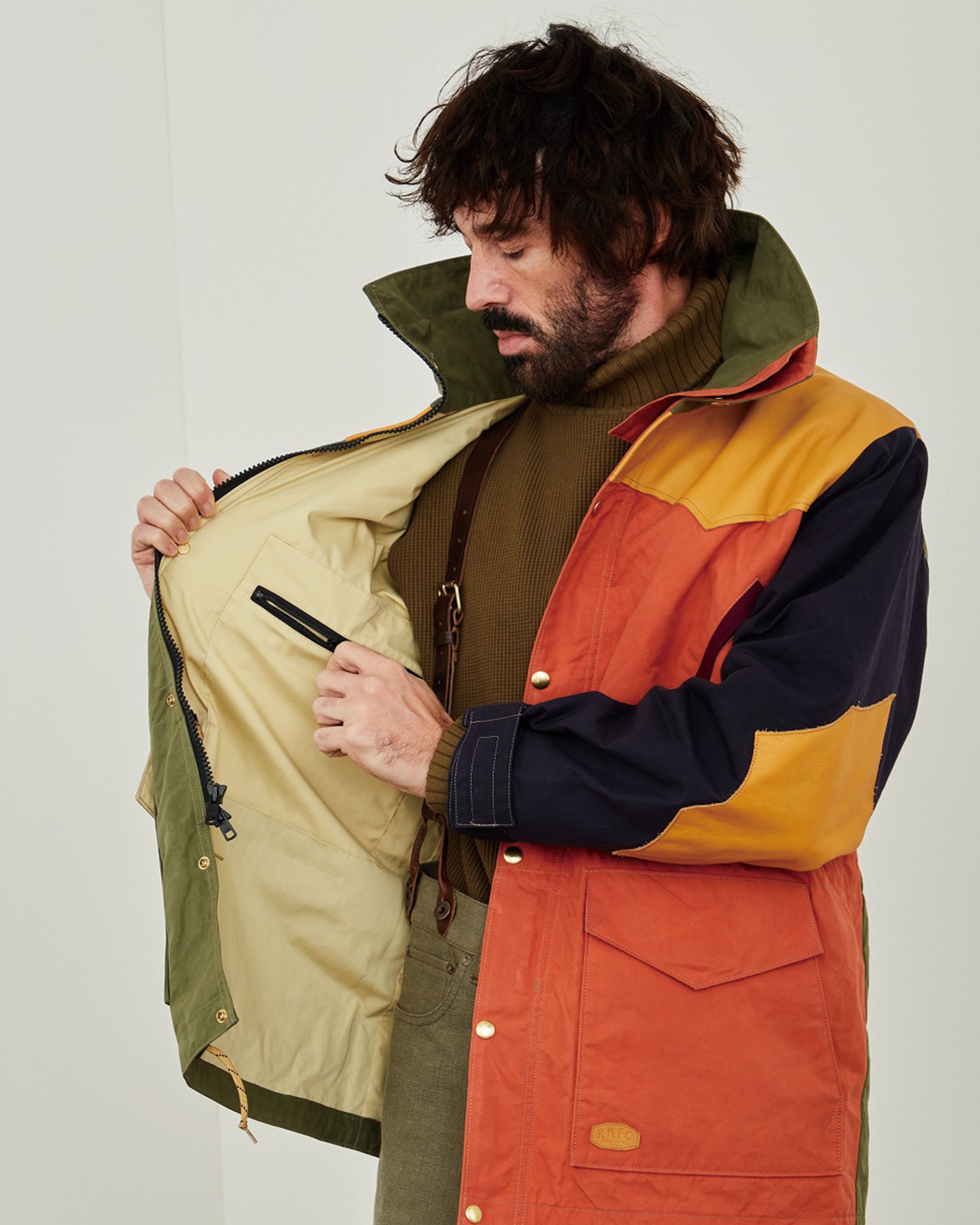 Nigel Cabourn Mountain Parka Dry Wax