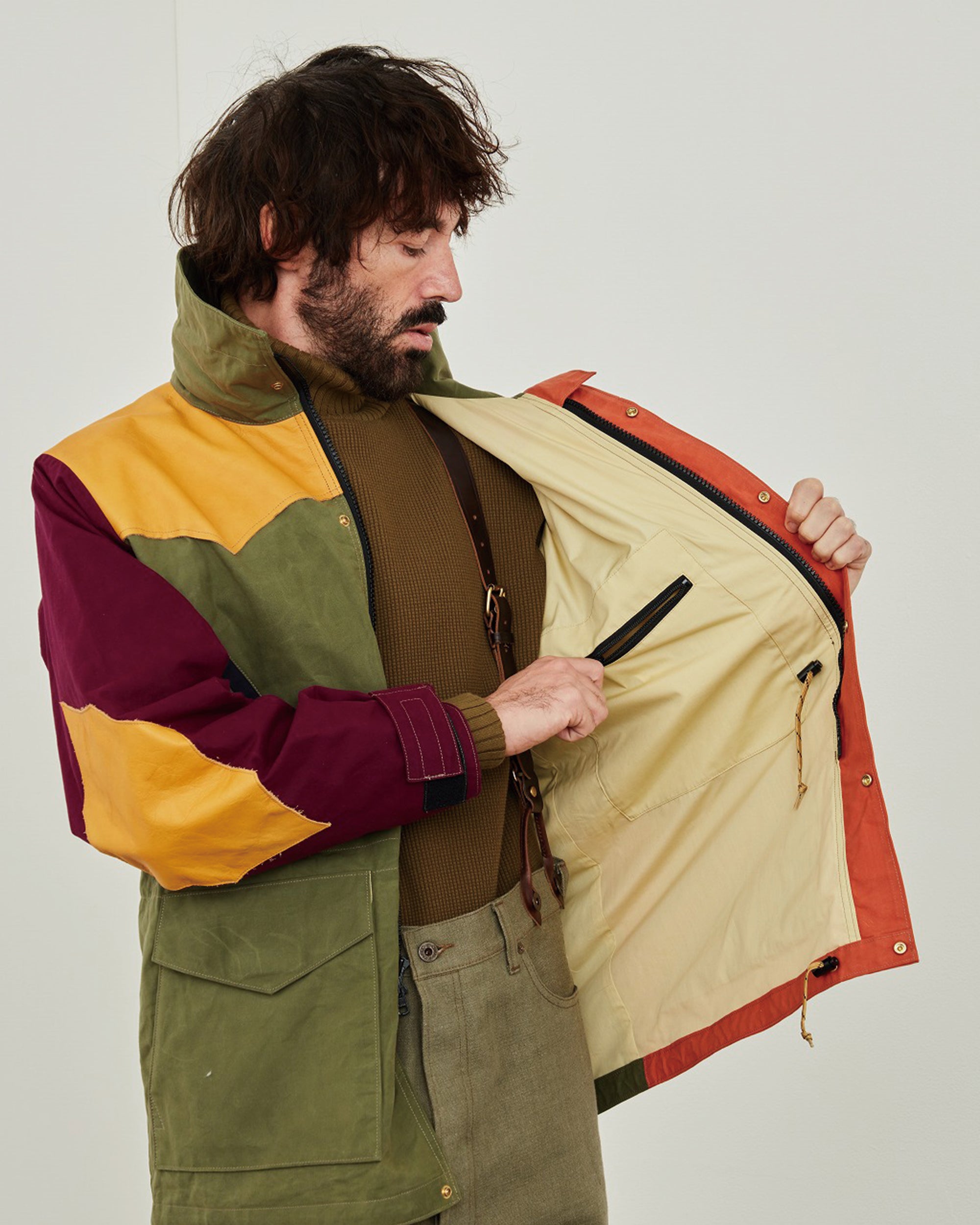 Nigel Cabourn Mountain Parka Dry Wax