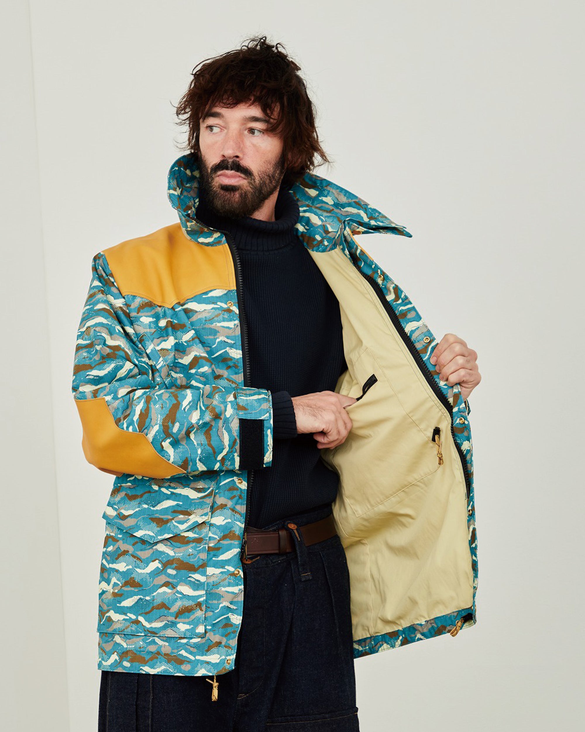 Nigel Cabourn Mountain Parka Mountain Camo