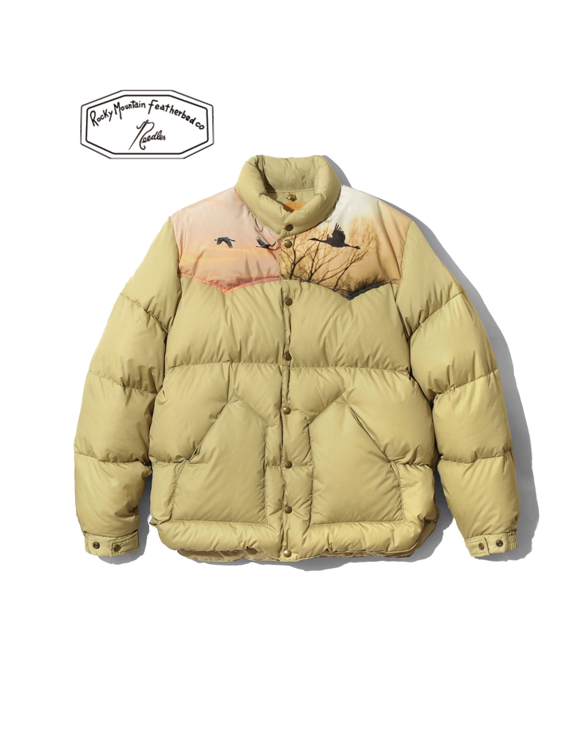 Needles Crane Yoke Down Jacket - Main Image