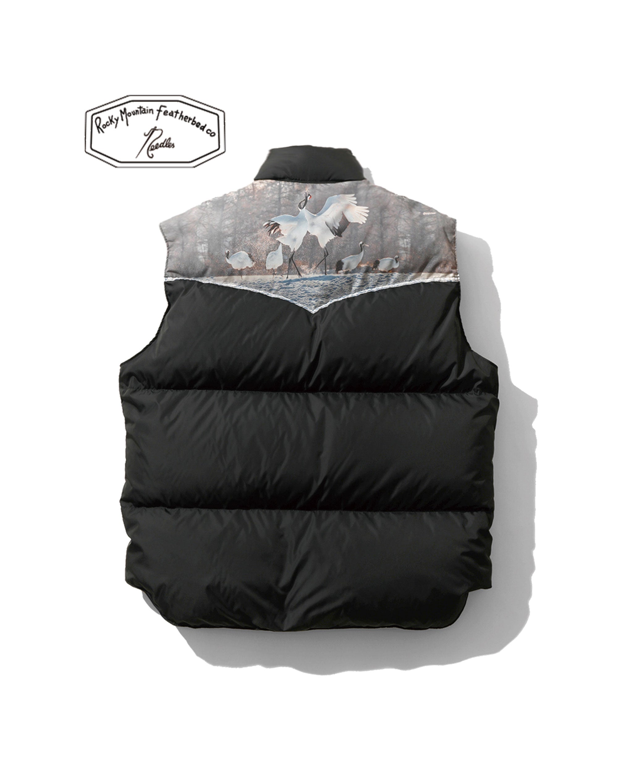 Needles Crane Yoke Down Vest