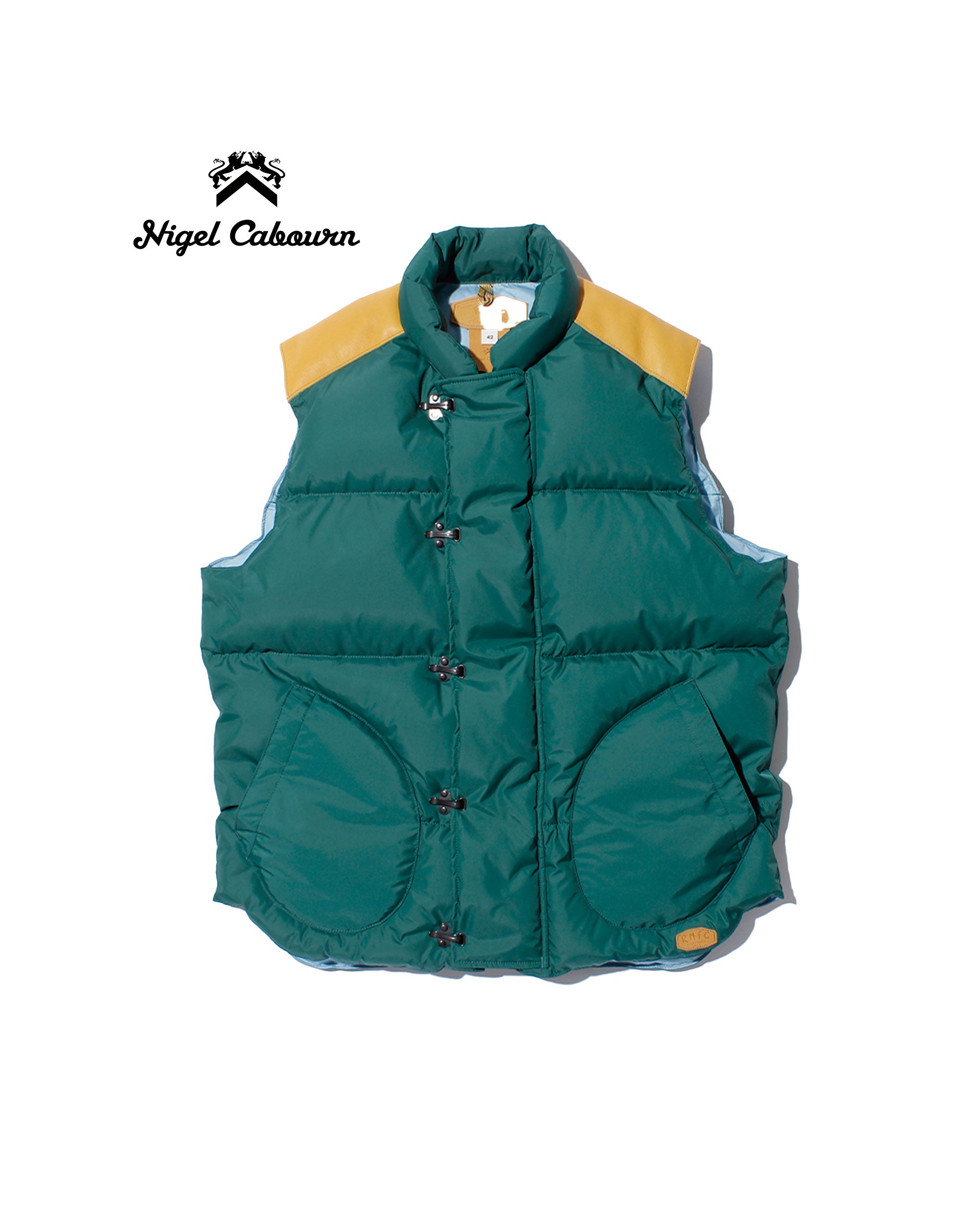 Nigel Cabourn Down Vest Clip