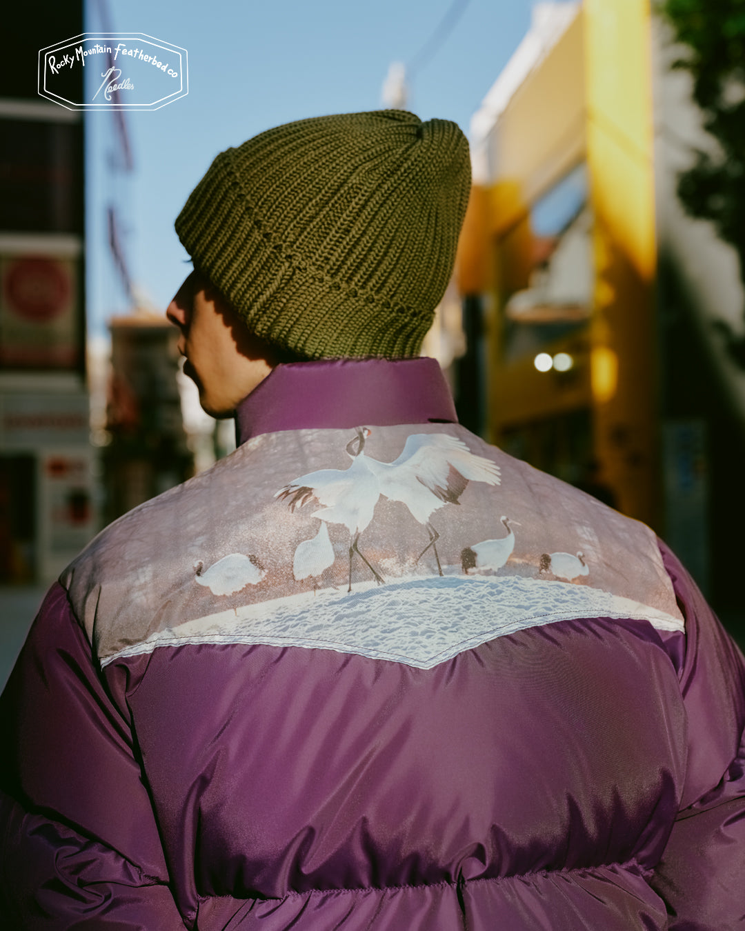Needles Crane Yoke Down Jacket