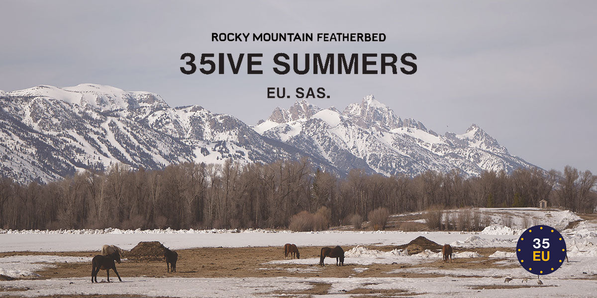 Rocky Mountain Featherbed "Paris" Online Store is Now Open