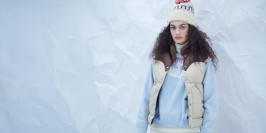 RHC × Rocky Mountain Featherbed｜初のコラボダウンベスト「CHRISTY VEST」が復刻