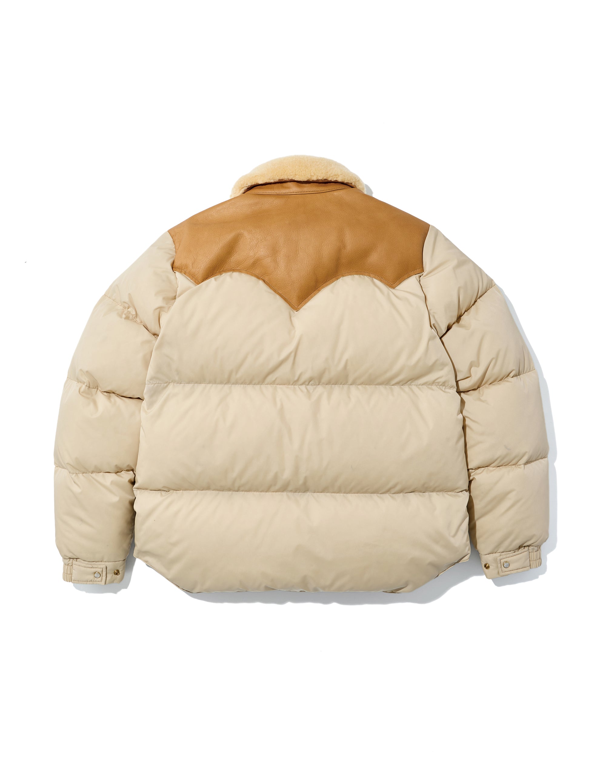 Christy Jacket｜天然ムートン襟 700FP ダウンジャケット｜Rocky