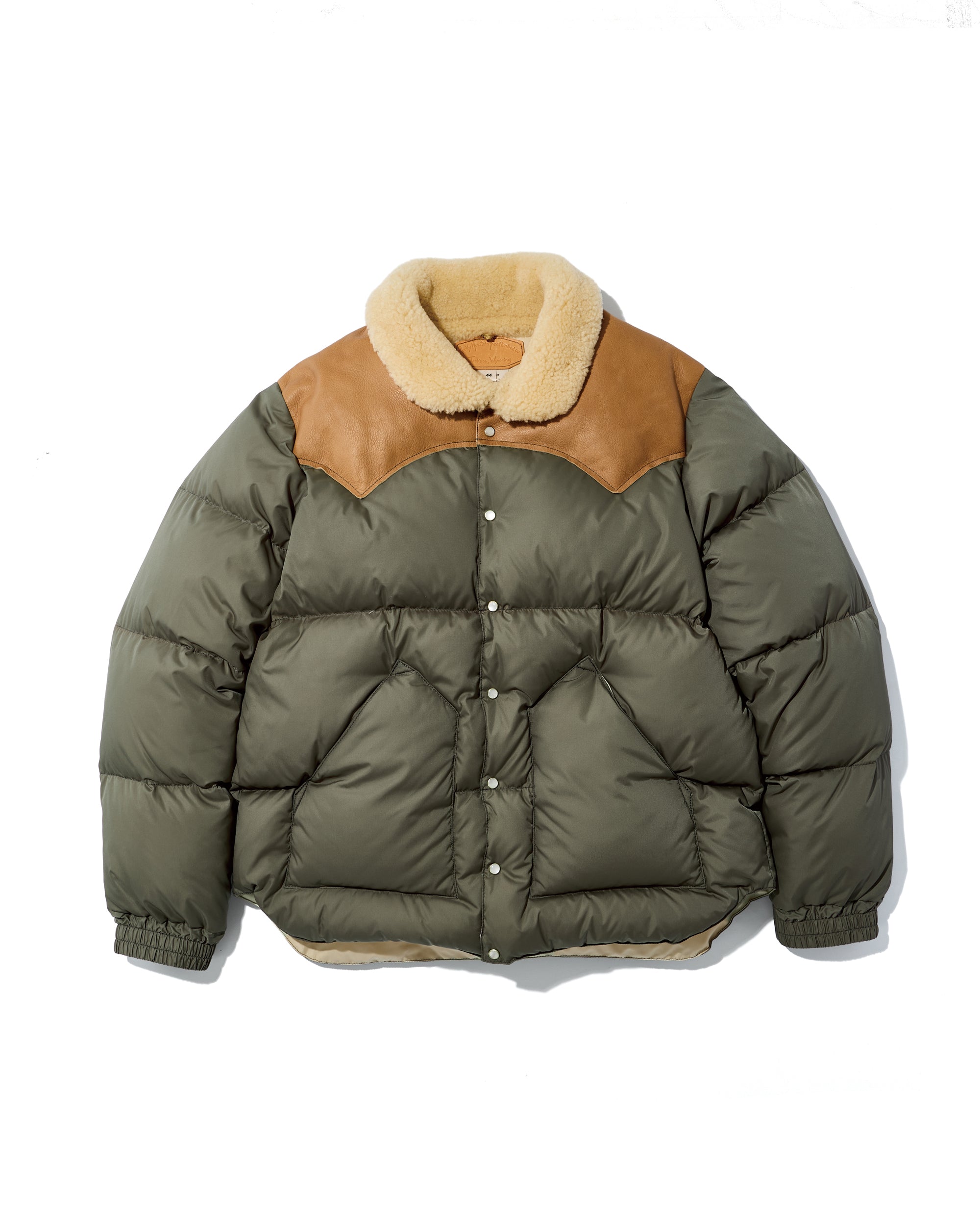 Christy Jacket｜天然ムートン襟 700FP ダウンジャケット｜Rocky