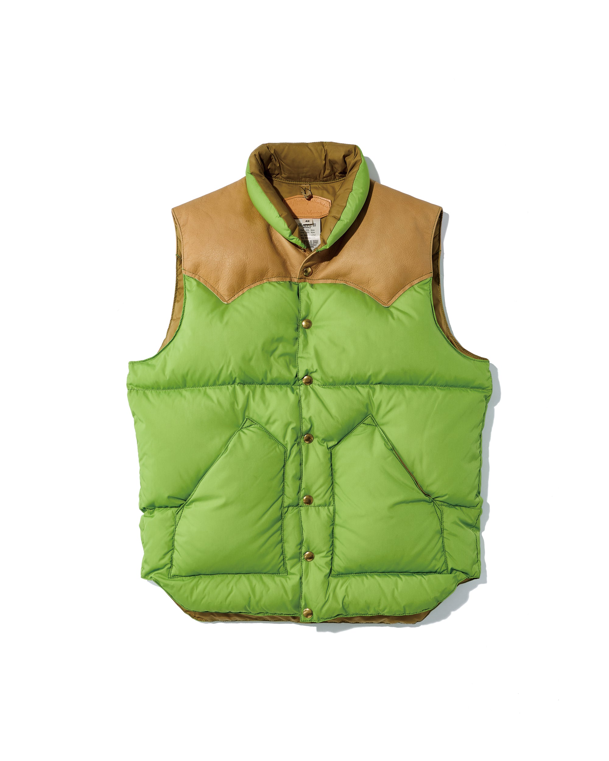 Down Vest｜700FP 撥水ダウンベスト 日本製｜Rocky Mountain Featherbed