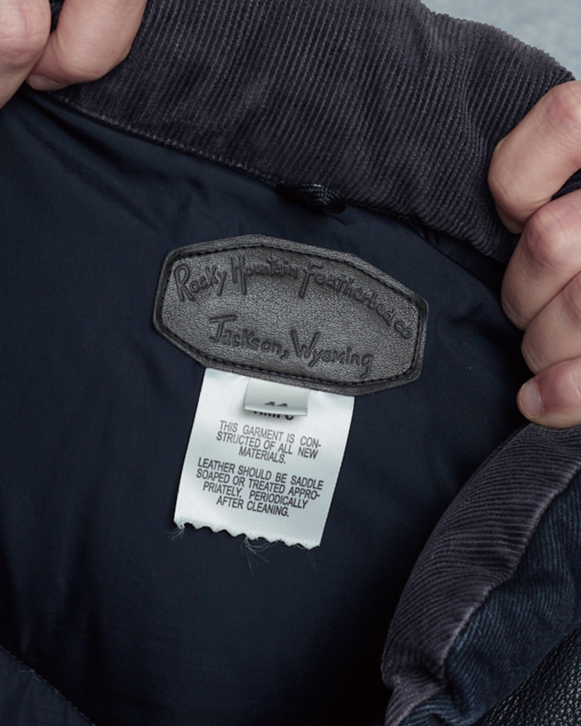 Down Vest Denim