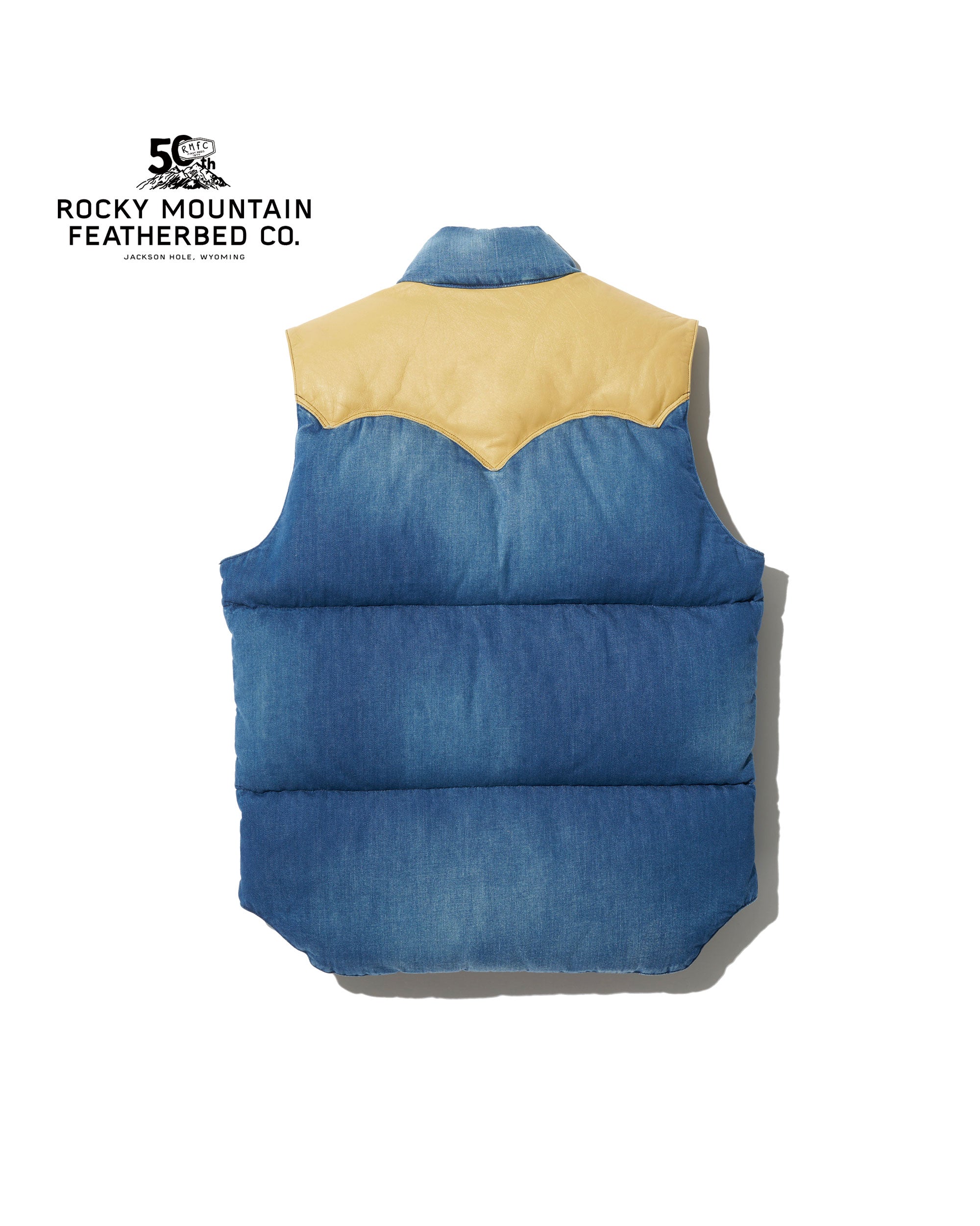 Down Vest Denim