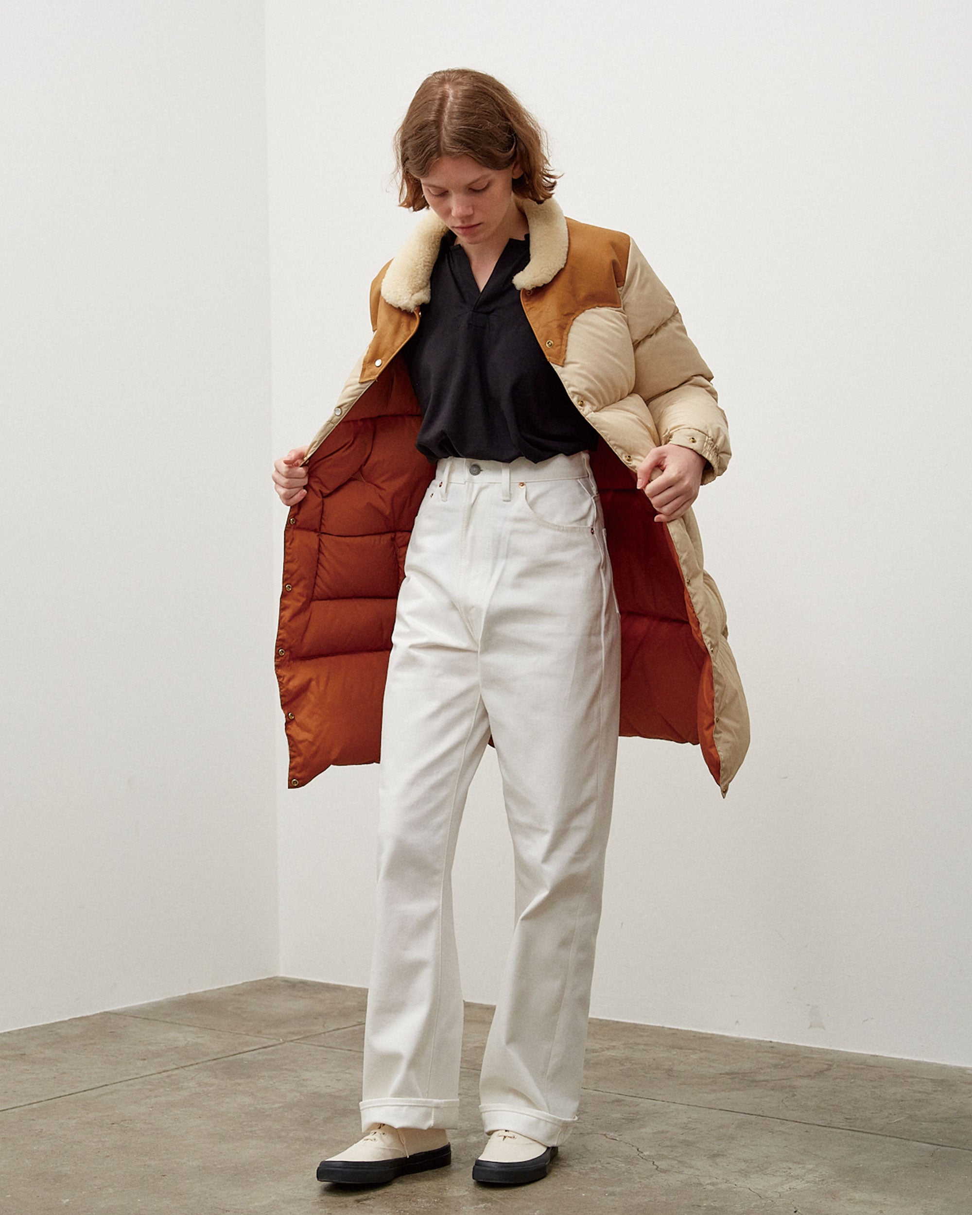 Michèle Kahen ムートンジャケット フランス製 希少 ヴィンテージ Michele Jacket
