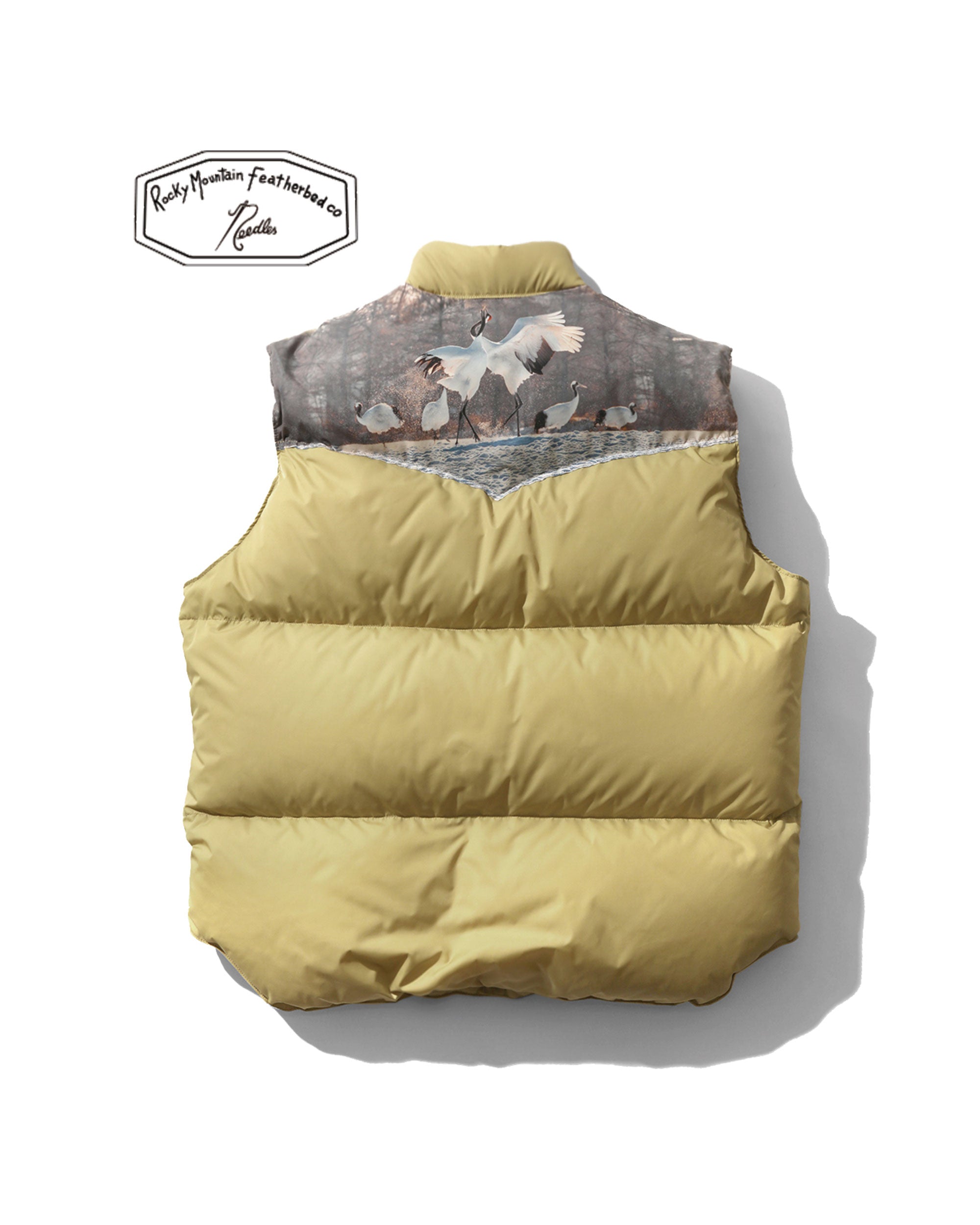 Needles Crane Yoke Down Vest