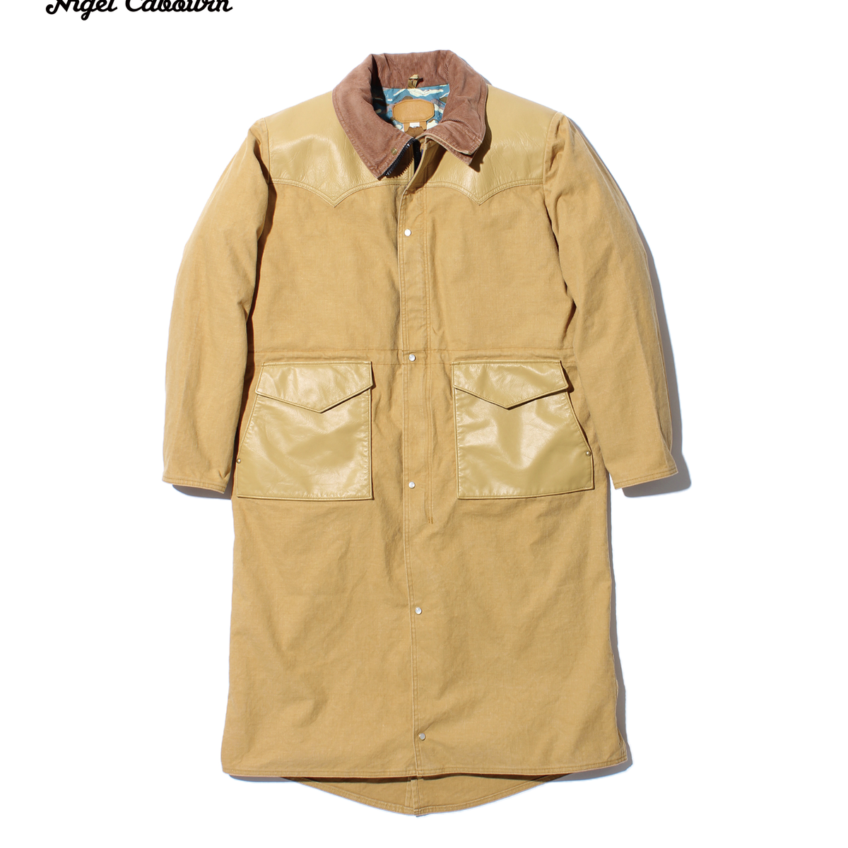 ジャケット・アウター Nigel Cabourn DUSTER COAT COTTON/NYLON Nigel Cabourn Ranch Coat